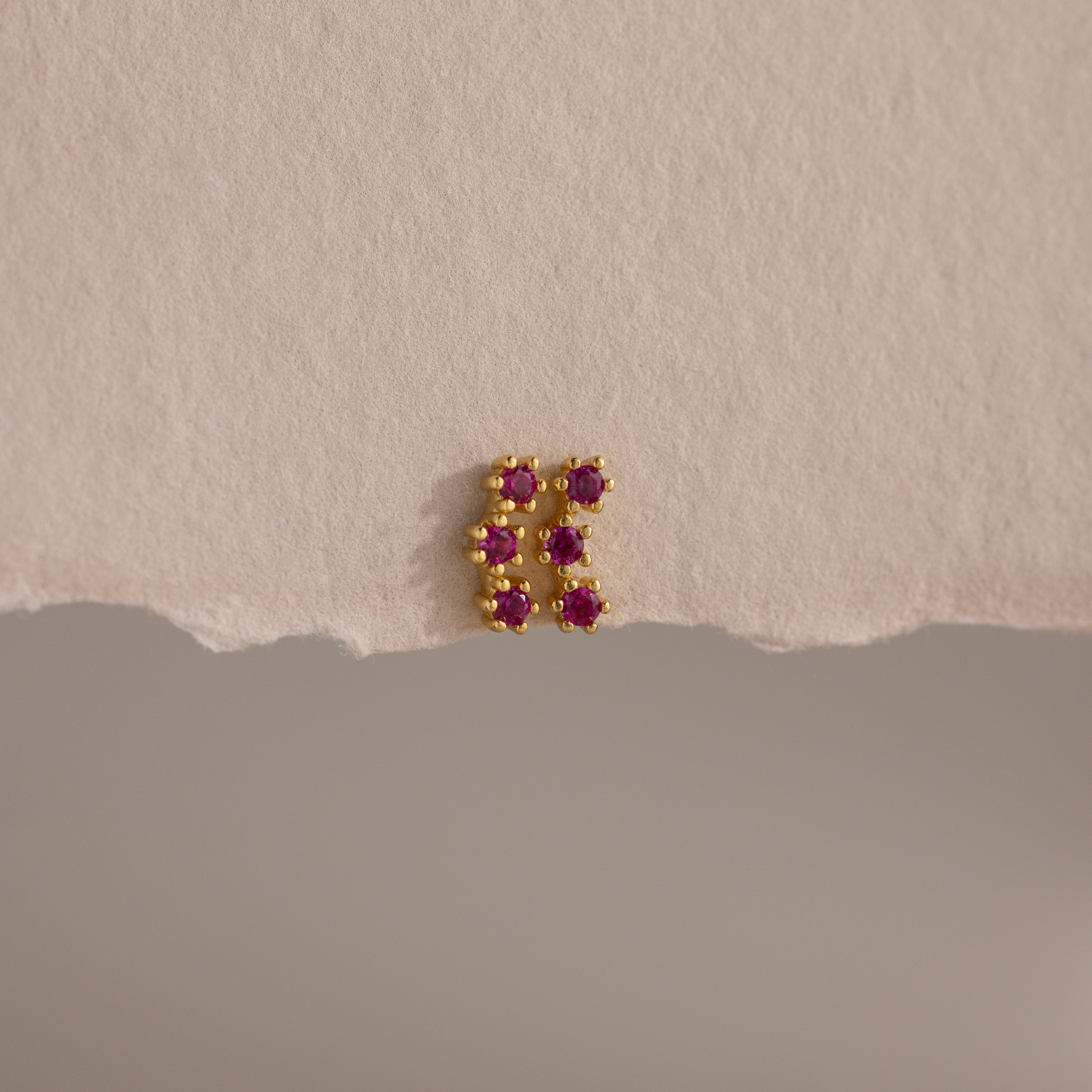 Birthstone Cluster Flatback Studs