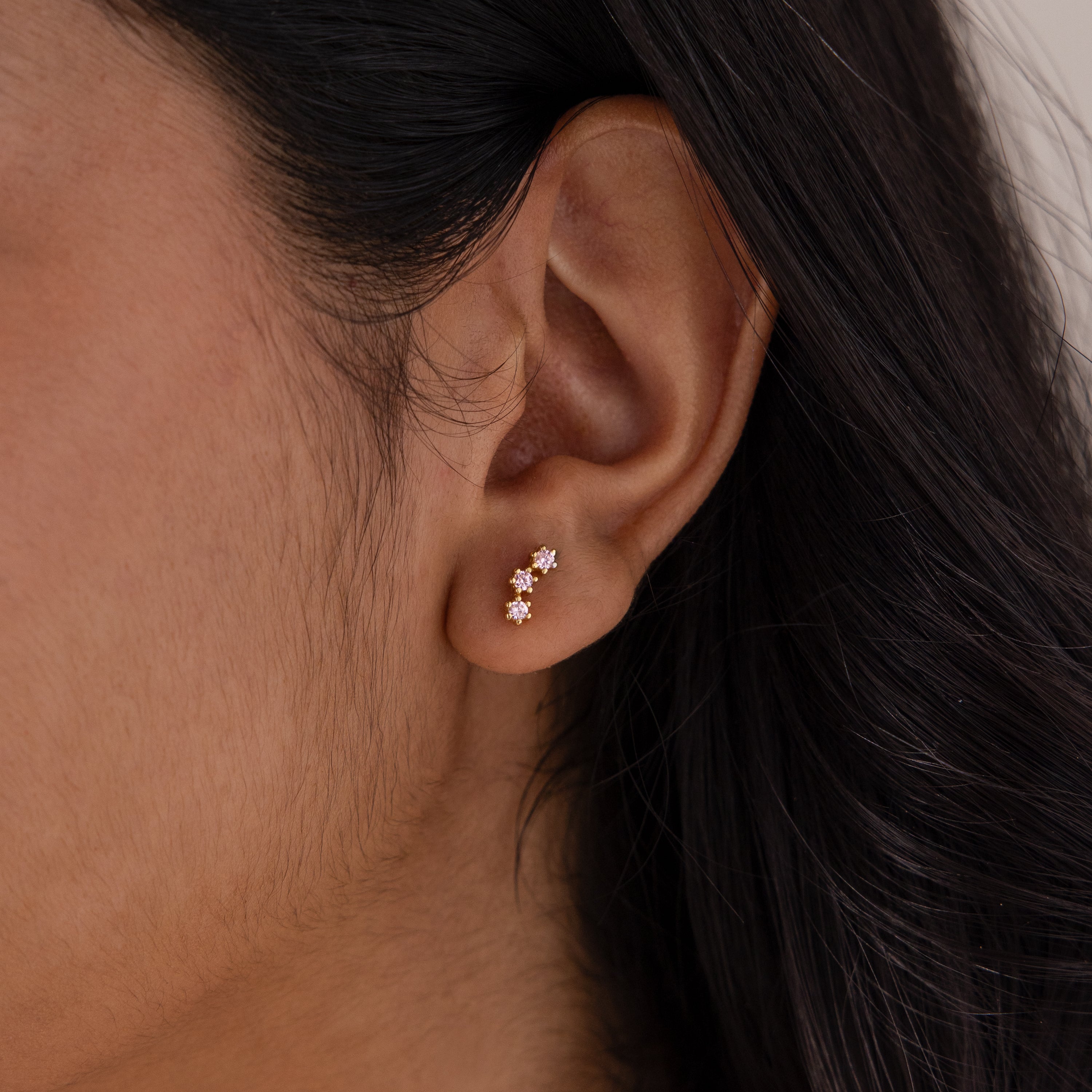 Birthstone Cluster Flatback Studs