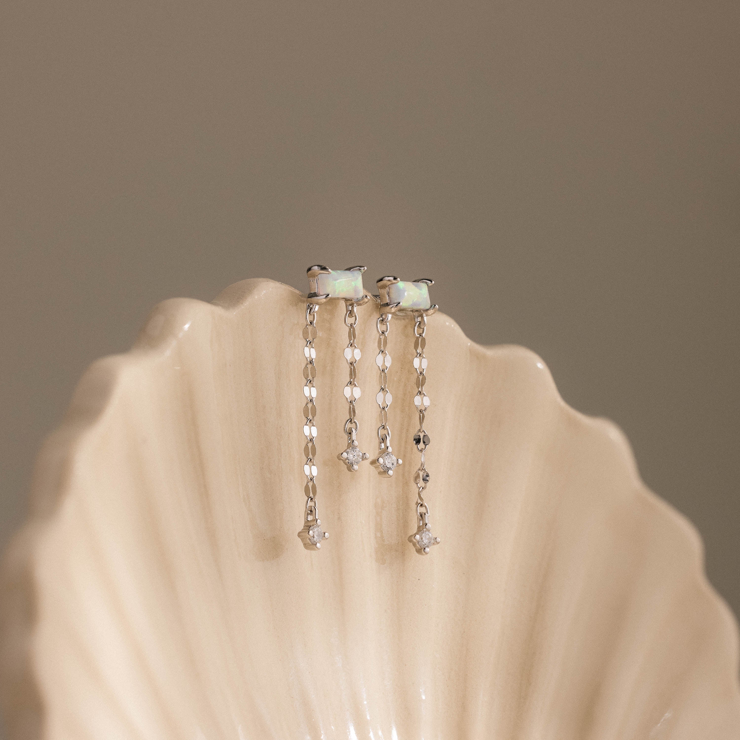 Opal Cascade Studs