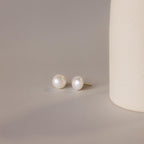 Bold Pearl Studs