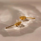 Beaded Herkimer Studs