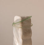 Thin Green Jade Bangle Set