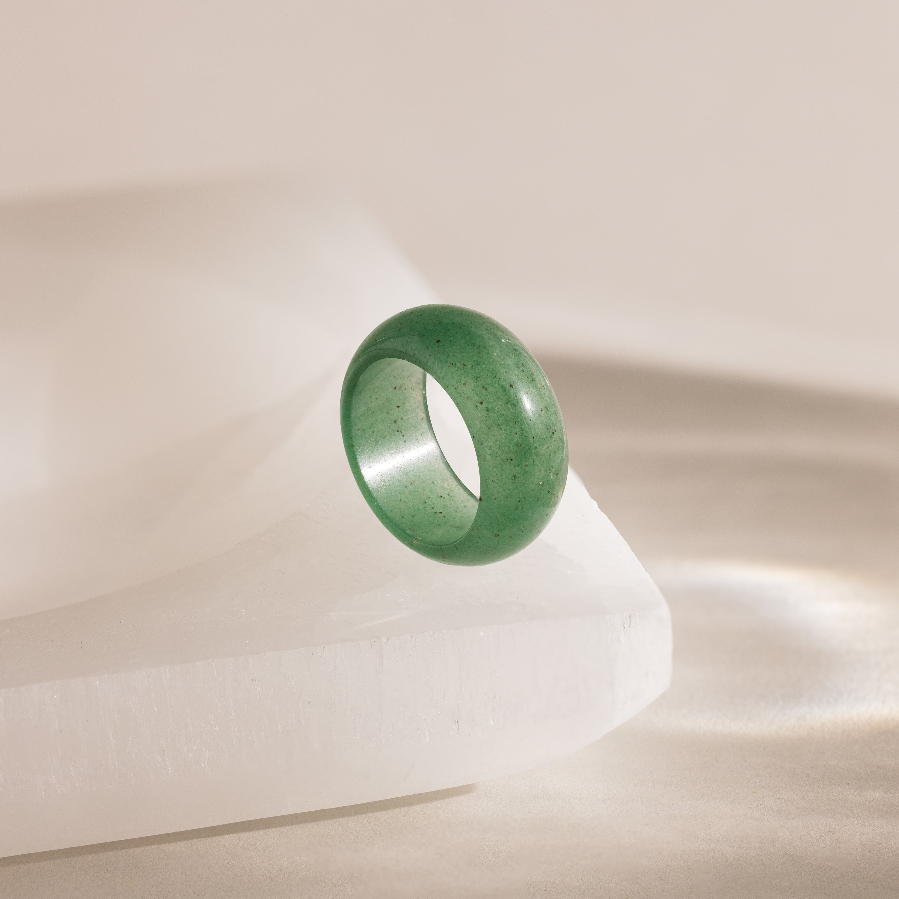 Thick Jade Ring