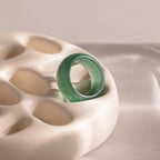 Thick Jade Ring