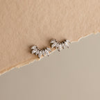 Marquise Diamond Flatback Climbers