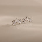 Marquise Diamond Flatback Climbers