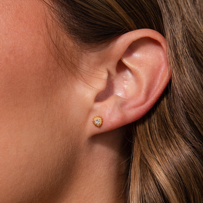 Sacred Heart Flatback Studs