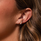 Marquise Diamond Flatback Climbers