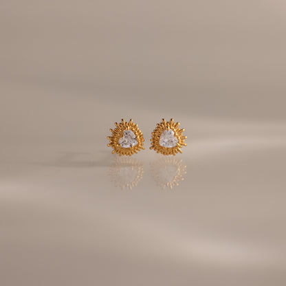 Sacred Heart Flatback Studs
