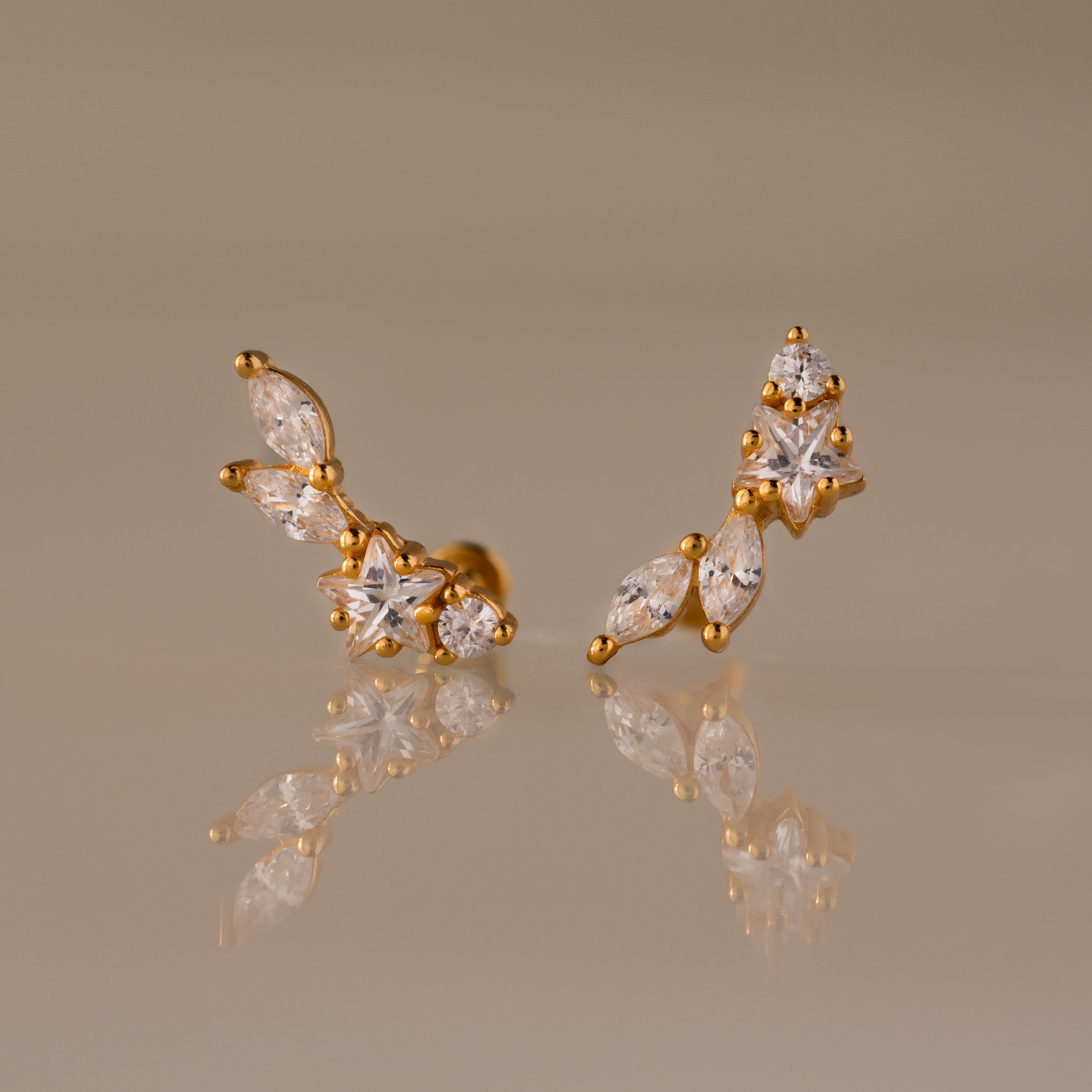 Diamond Starfall Flatback Climbers