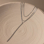 Long Y Herringbone Chain Necklace