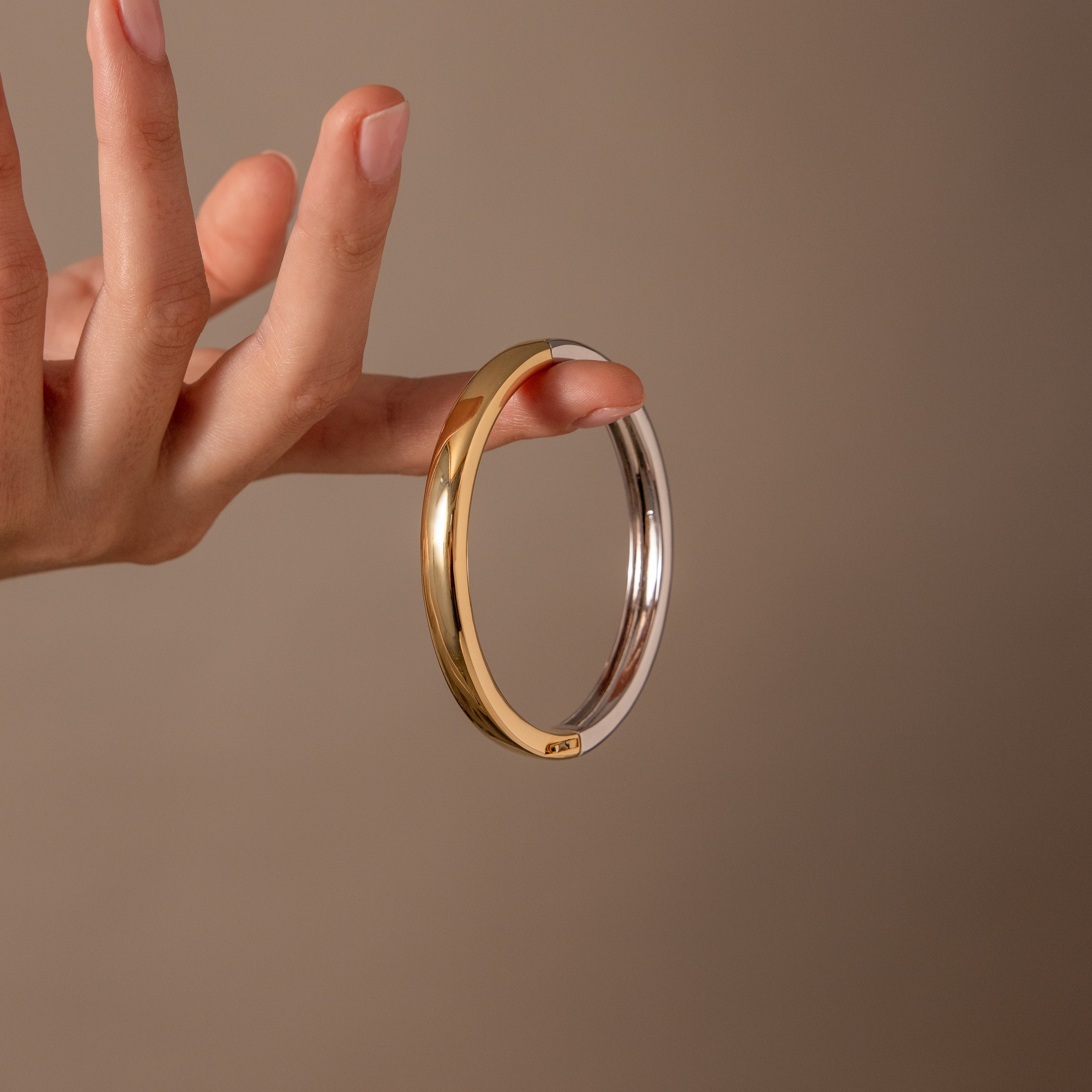 Mixed Metal Bangle