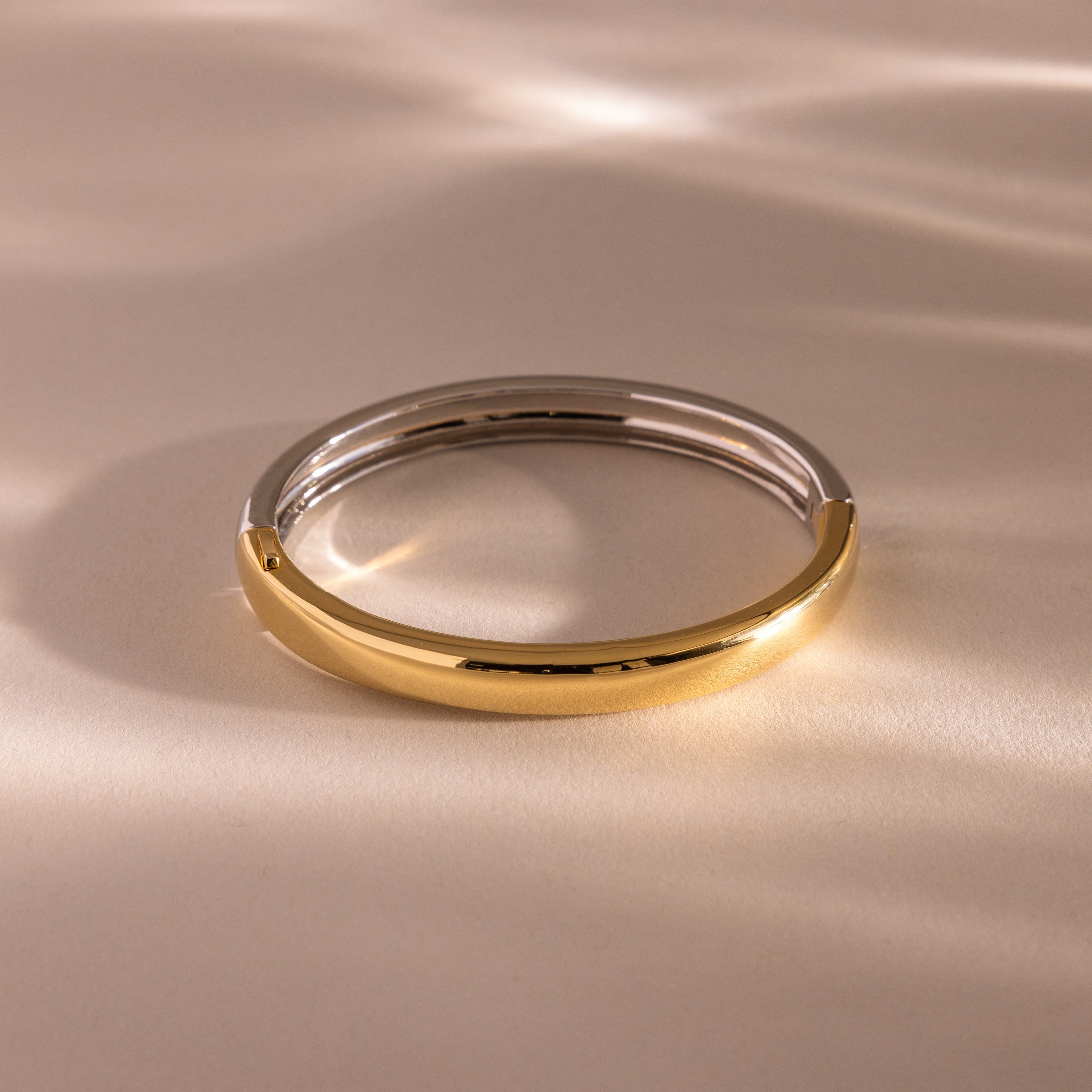 Mixed Metal Bangle