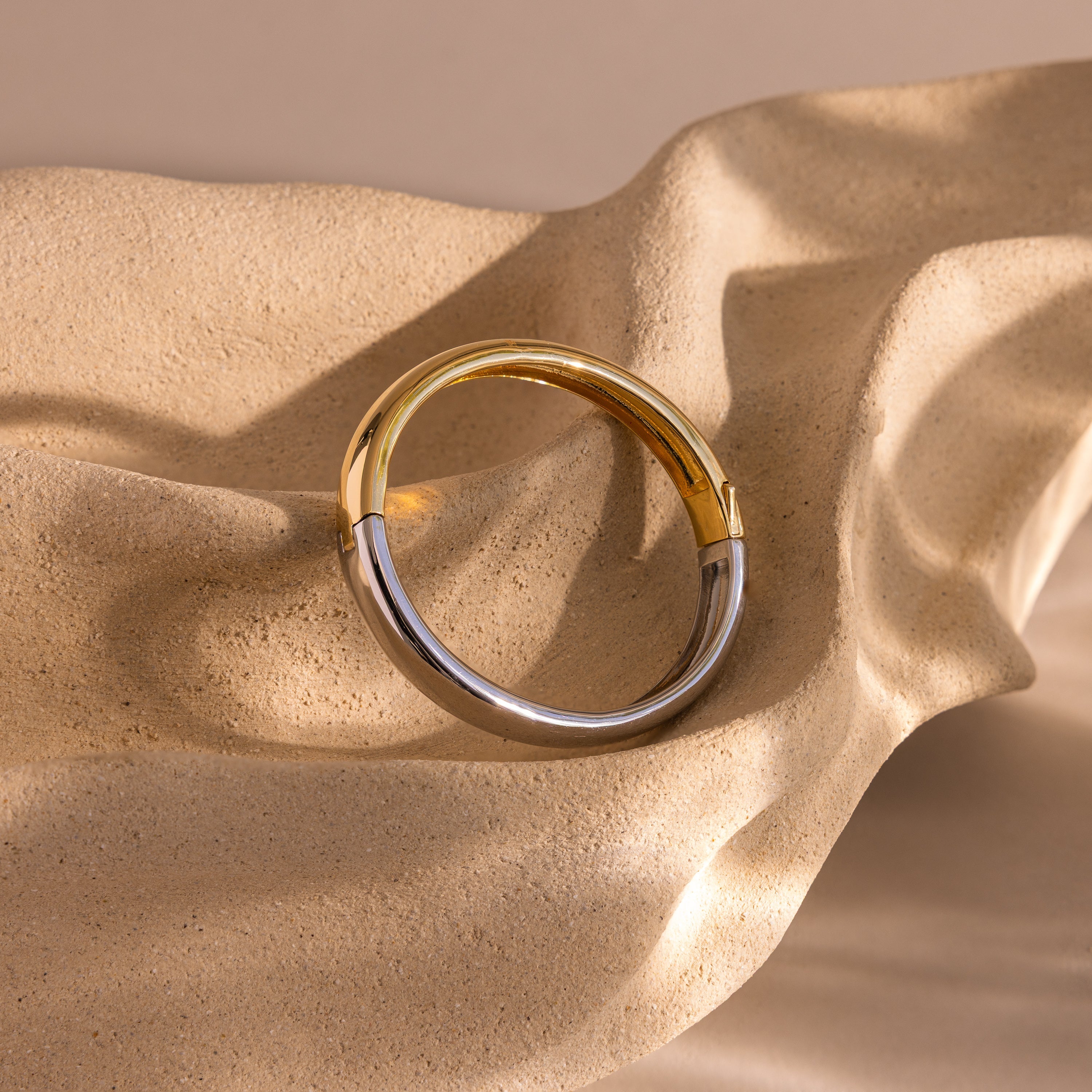 Mixed Metal Bangle