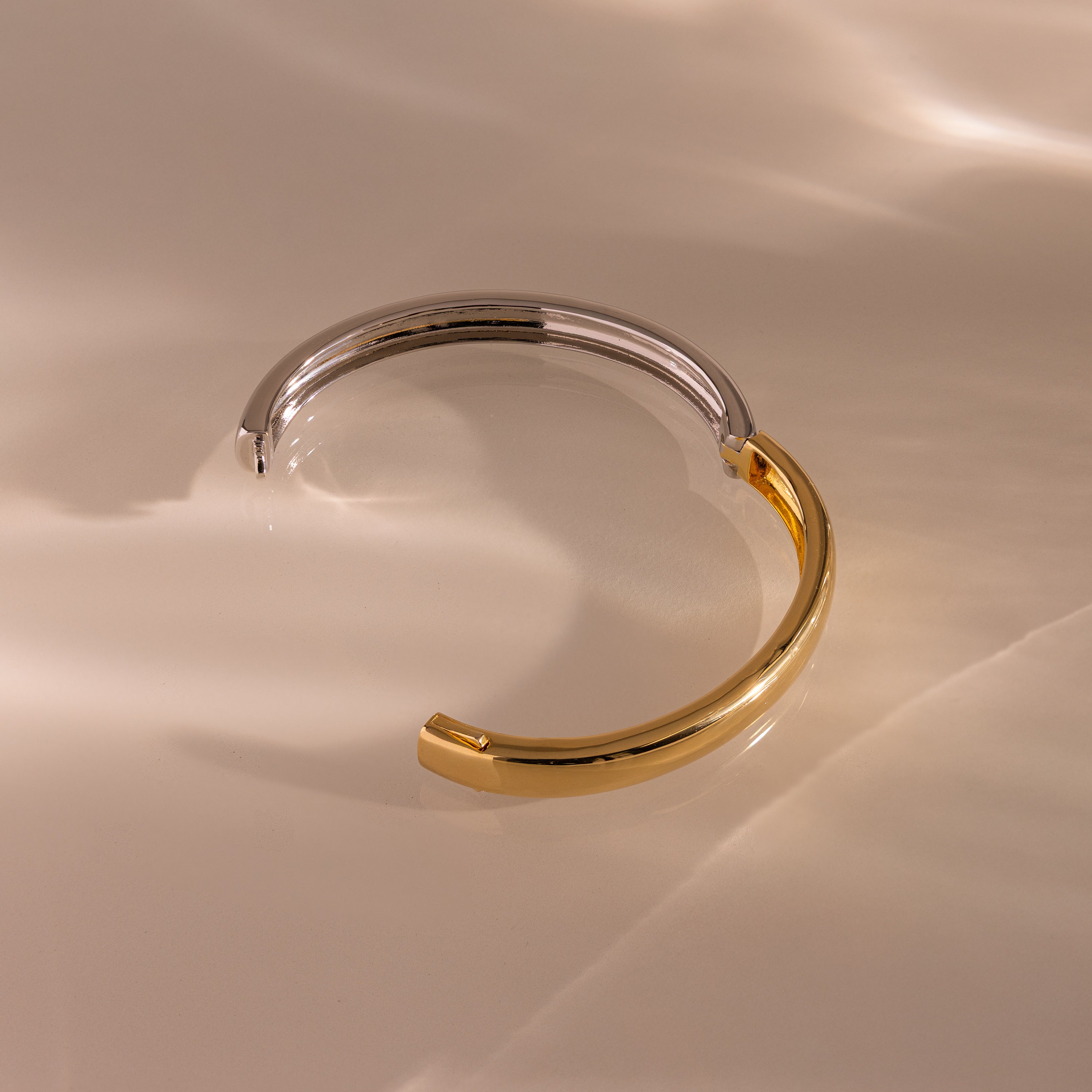 Mixed Metal Bangle