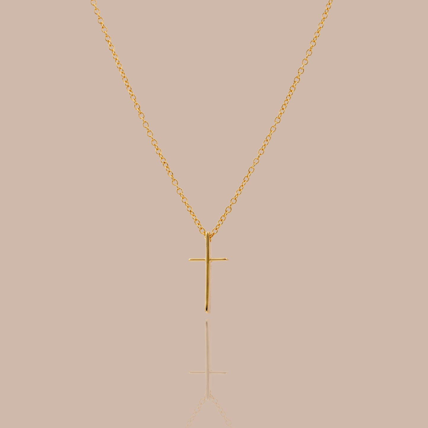 Skinny Cross Necklace