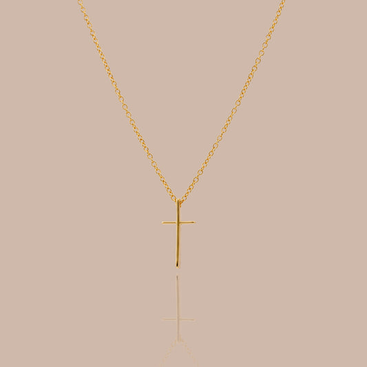 Skinny Cross Necklace