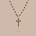 Midnight Cross Necklace