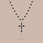 Midnight Cross Necklace