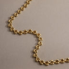 Tiny Link Heart Bracelet