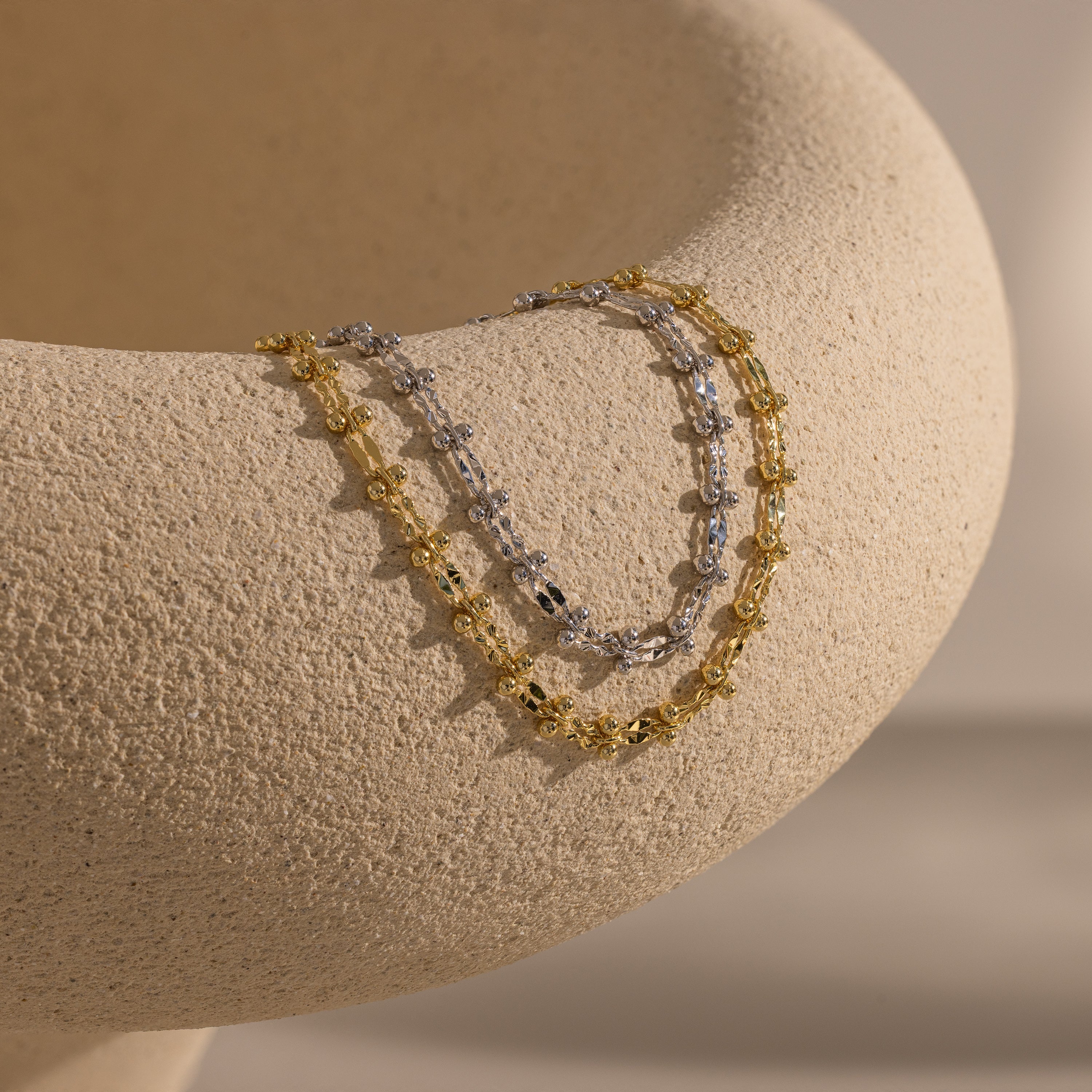 Dainty Mirror Chain Bracelet