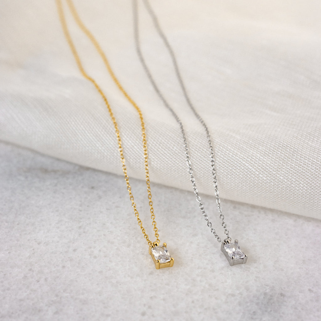 Sage Diamond Necklace