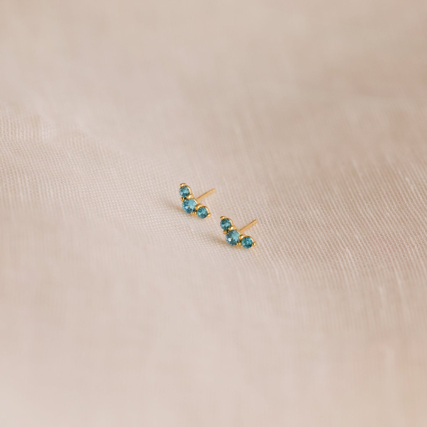 Bella Birthstone Studs