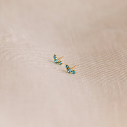 Bella Birthstone Studs