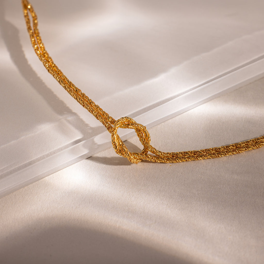 Rope Knot Chain Bracelet
