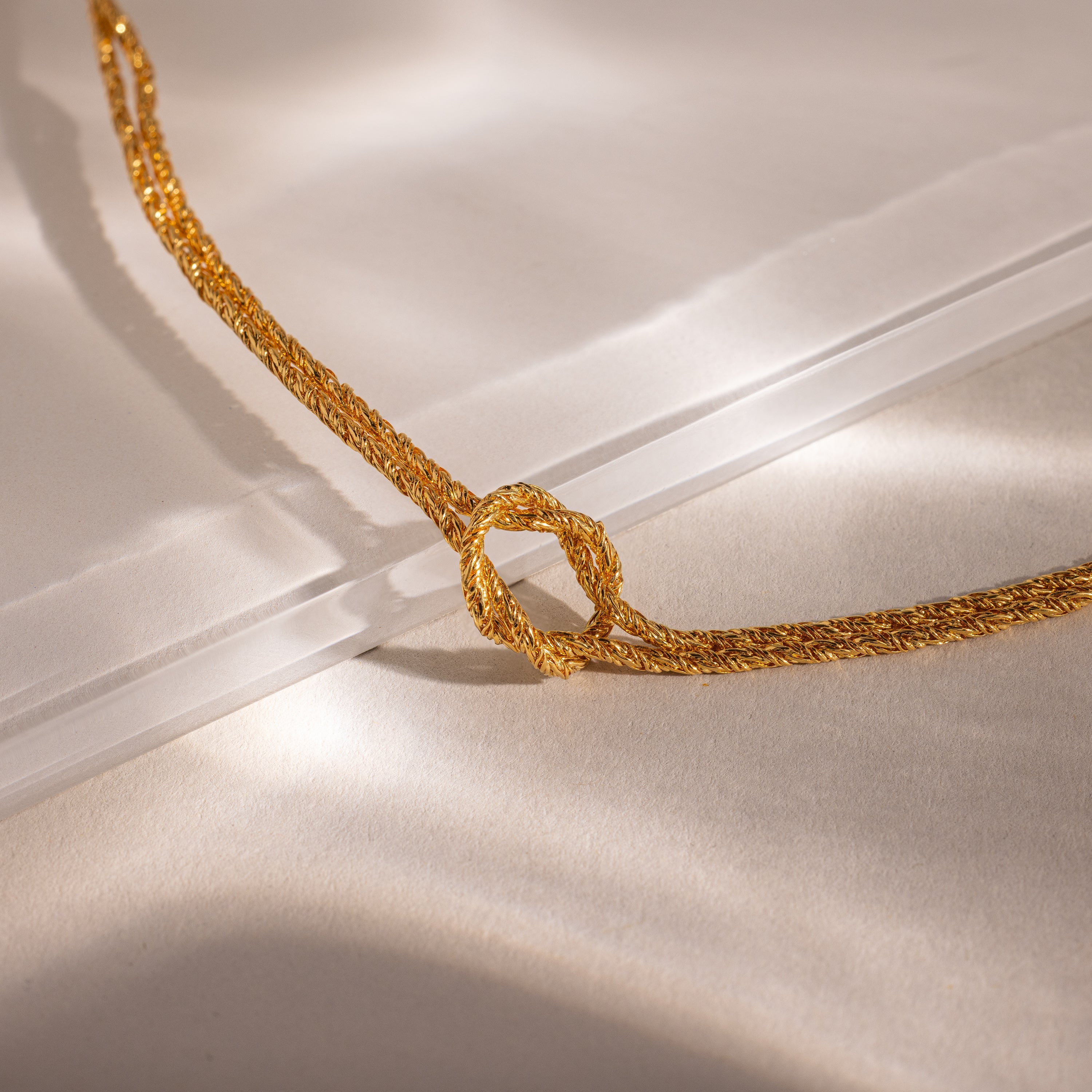 Rope Knot Chain Bracelet