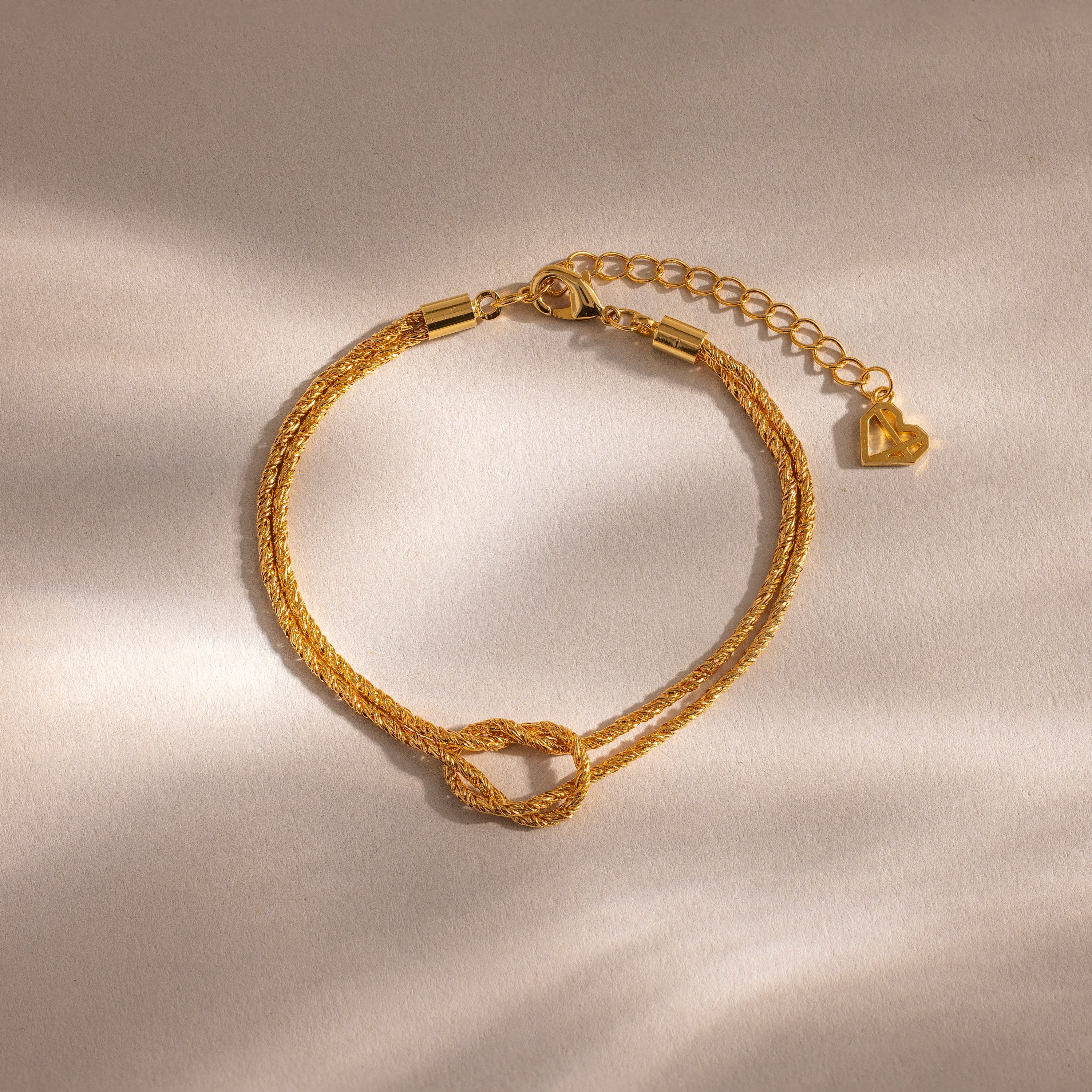 Rope Knot Chain Bracelet