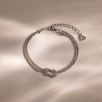 Rope Knot Chain Bracelet