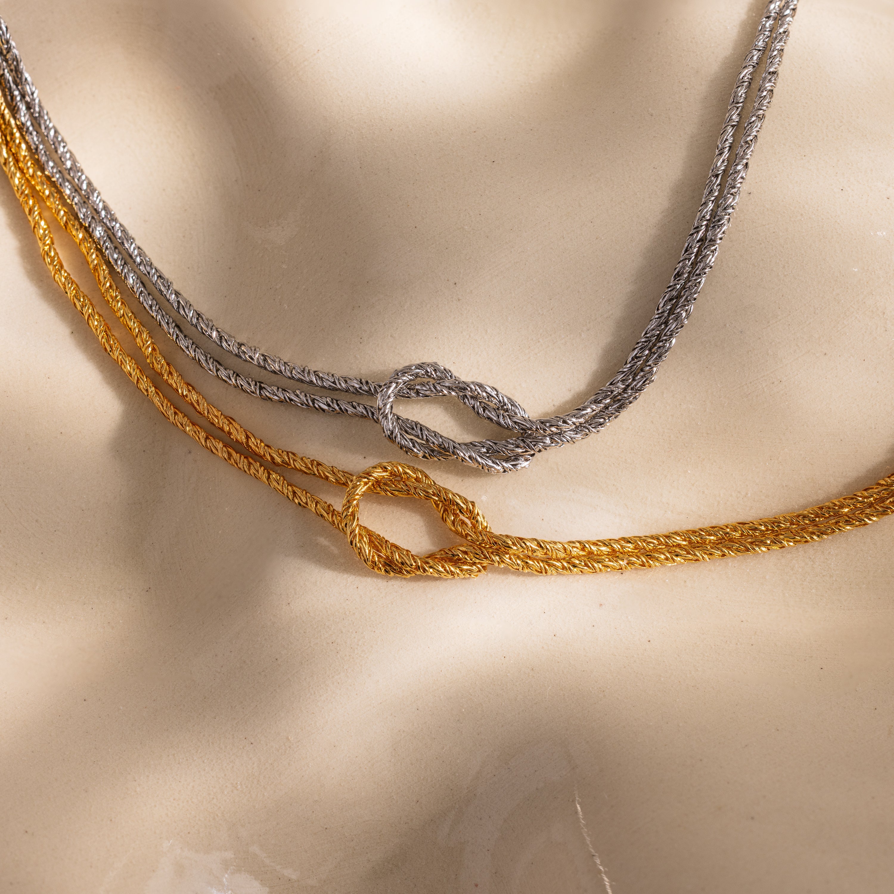 Rope Knot Chain Bracelet