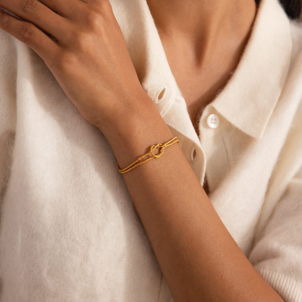 Rope Knot Chain Bracelet