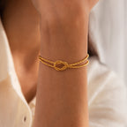 Rope Knot Chain Bracelet