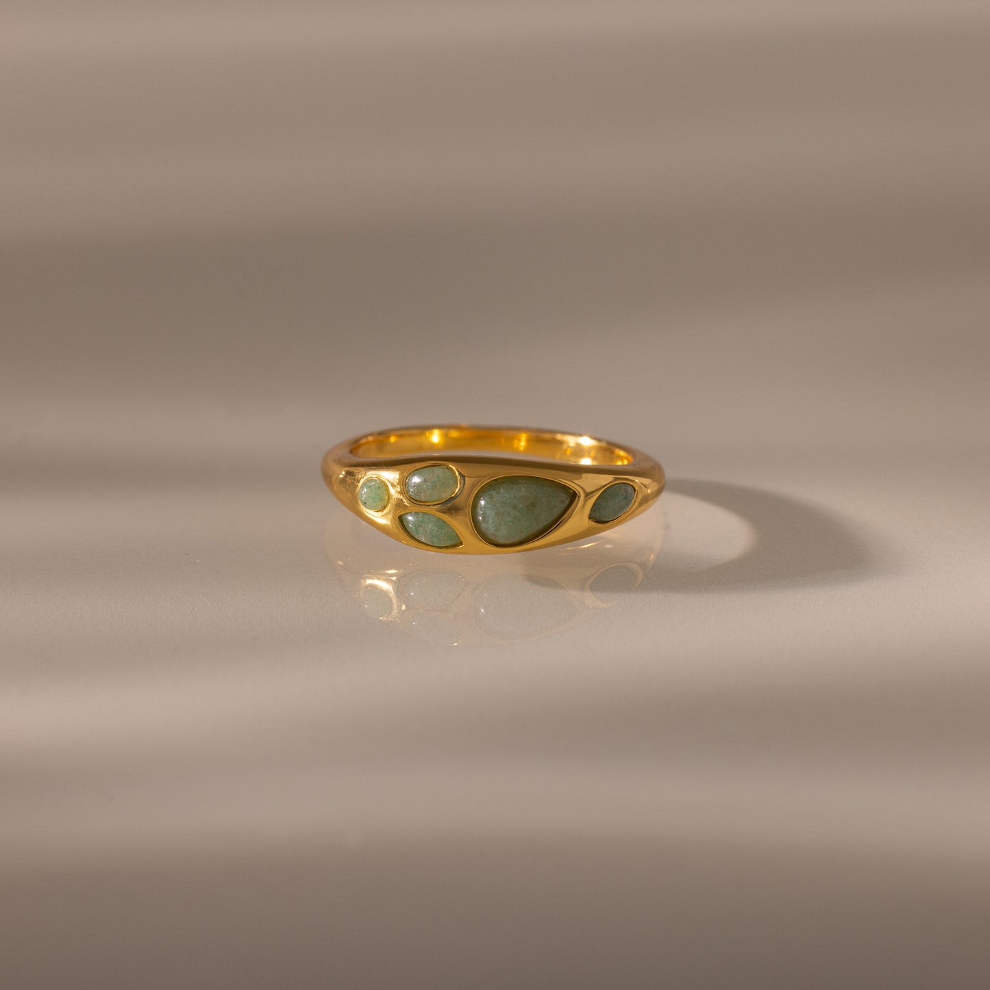 Jade Dewdrop Ring