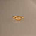 Zen Jade Curve Ring