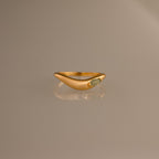 Zen Jade Curve Ring