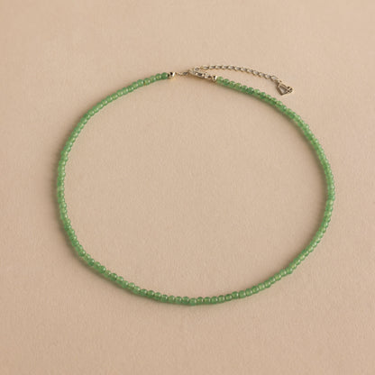 Tiny Aventurine Choker Necklace