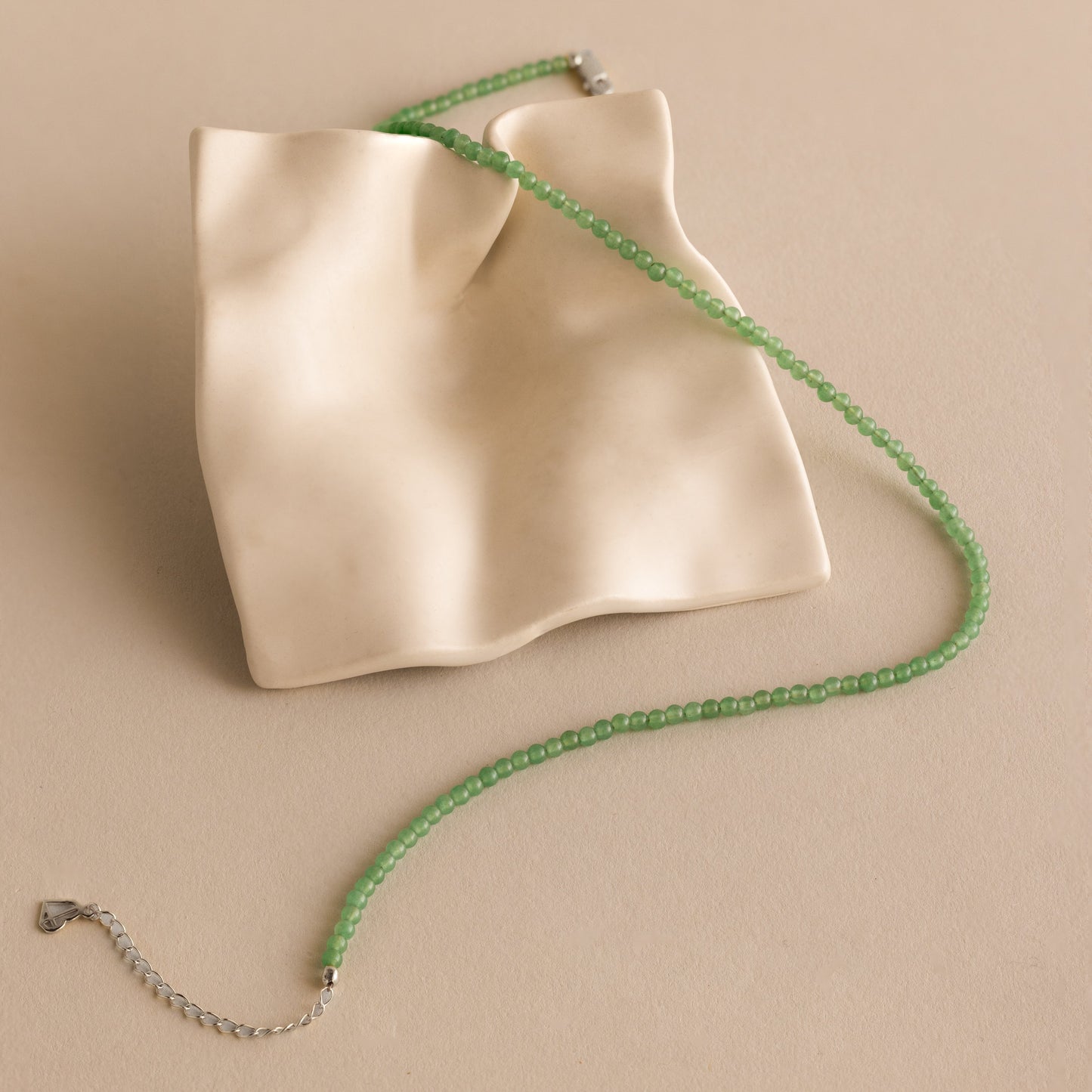 Tiny Aventurine Choker Necklace