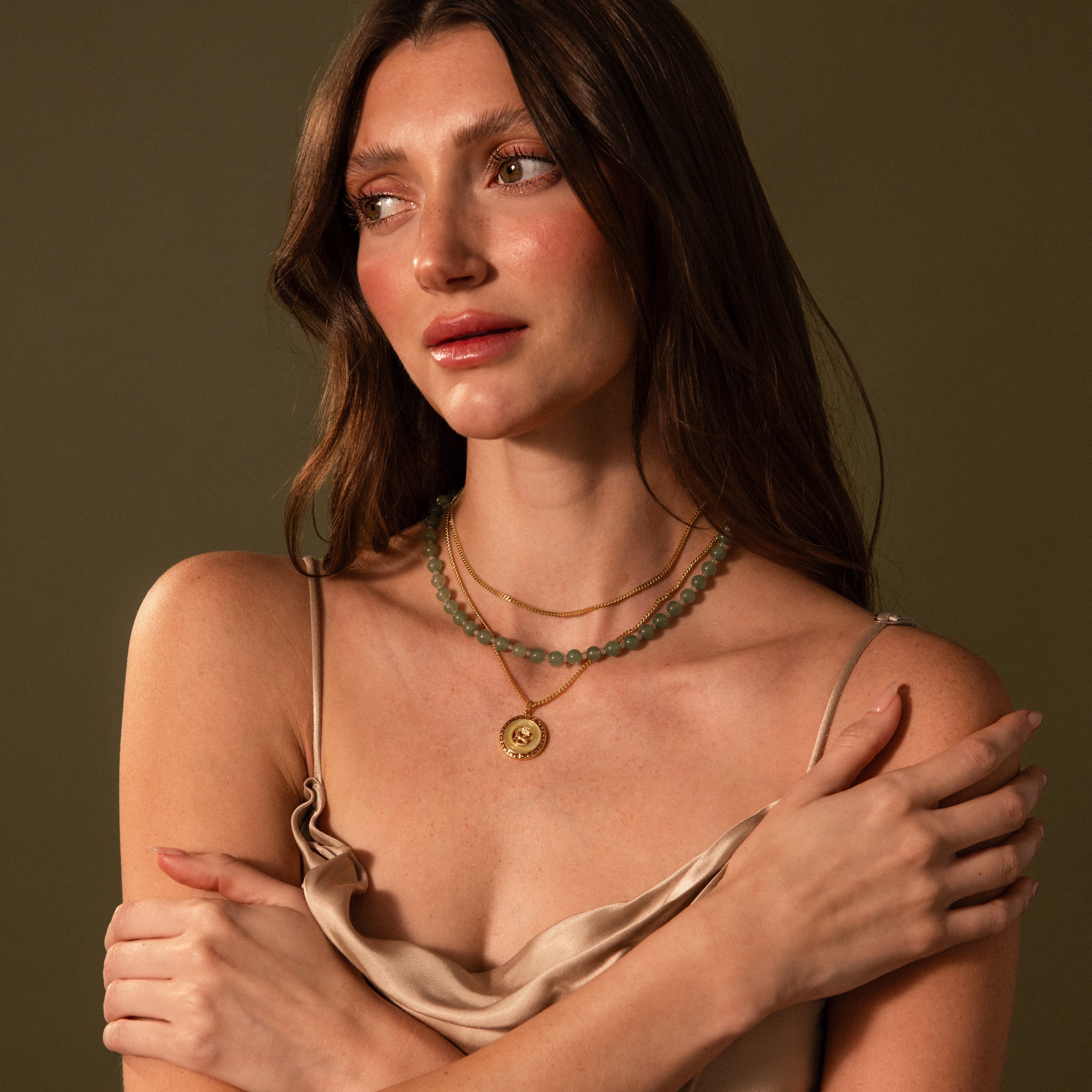 Jade Dragon Fortune Necklace