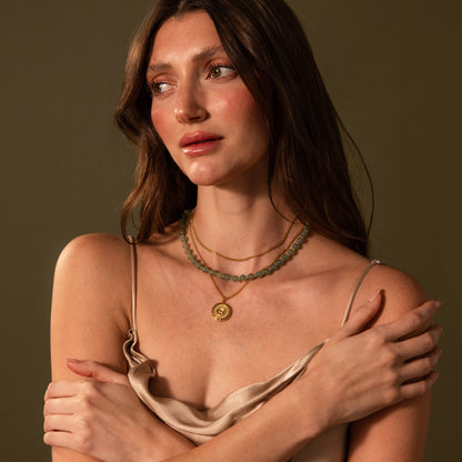 Jade Dragon Fortune Necklace