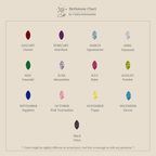 Marquise Birthstone Studs