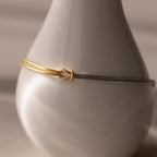 Love Knot Bracelet in Mixed Metal