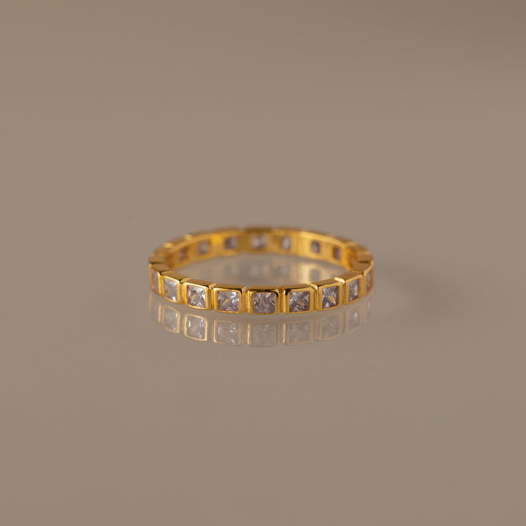 Eternity Bezel Birthstone Ring