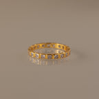 Eternity Bezel Birthstone Ring