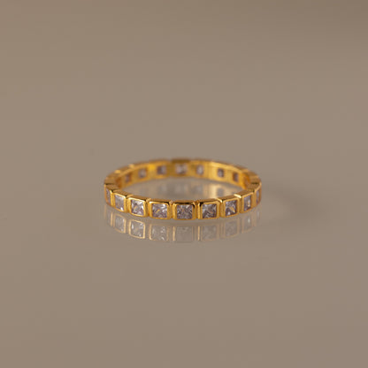 Eternity Bezel Birthstone Ring