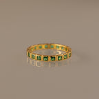 Eternity Bezel Birthstone Ring