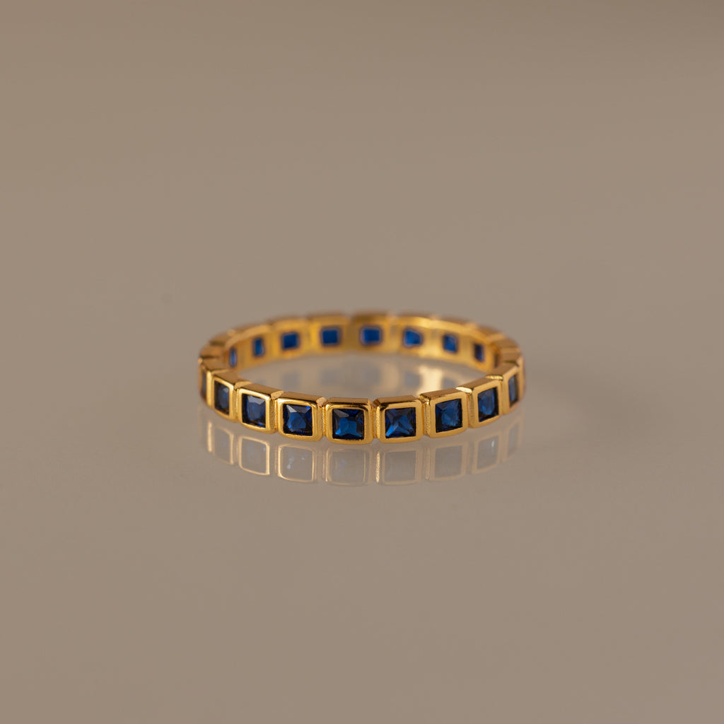 Eternity Bezel Birthstone Ring