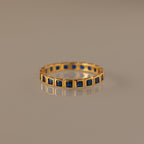 Eternity Bezel Birthstone Ring